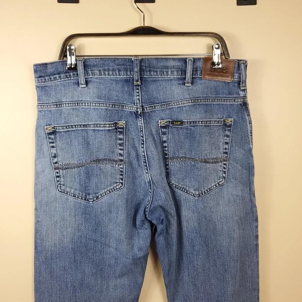 Lee Relaxed Fit Bootcut Leg Jeans Size 36x32